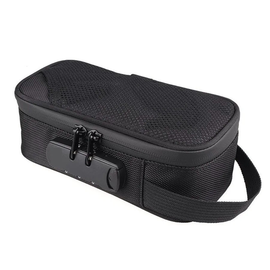 Anti Odor Pipe Bag Large Capacity Password Lock Activated Cartbon Portable Pipe Bag Portable Pipe Bag