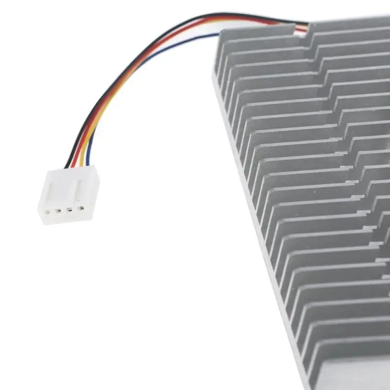 B0KF High uitvoert Dual Fans PWM Koeling GPU Backplane Radiator voor 3070 3080