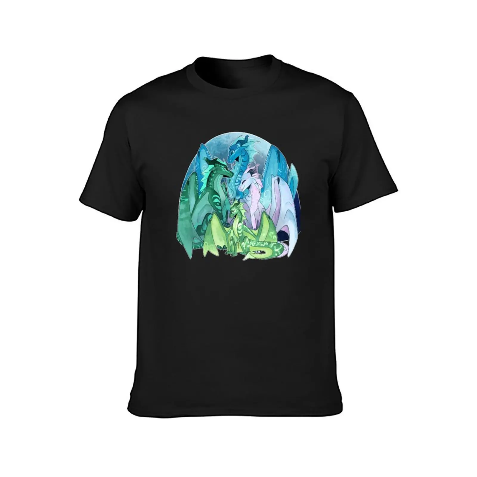 The royal seawing siblings T-Shirt kawaii clothes aesthetic clothes tops funny t shirts for men