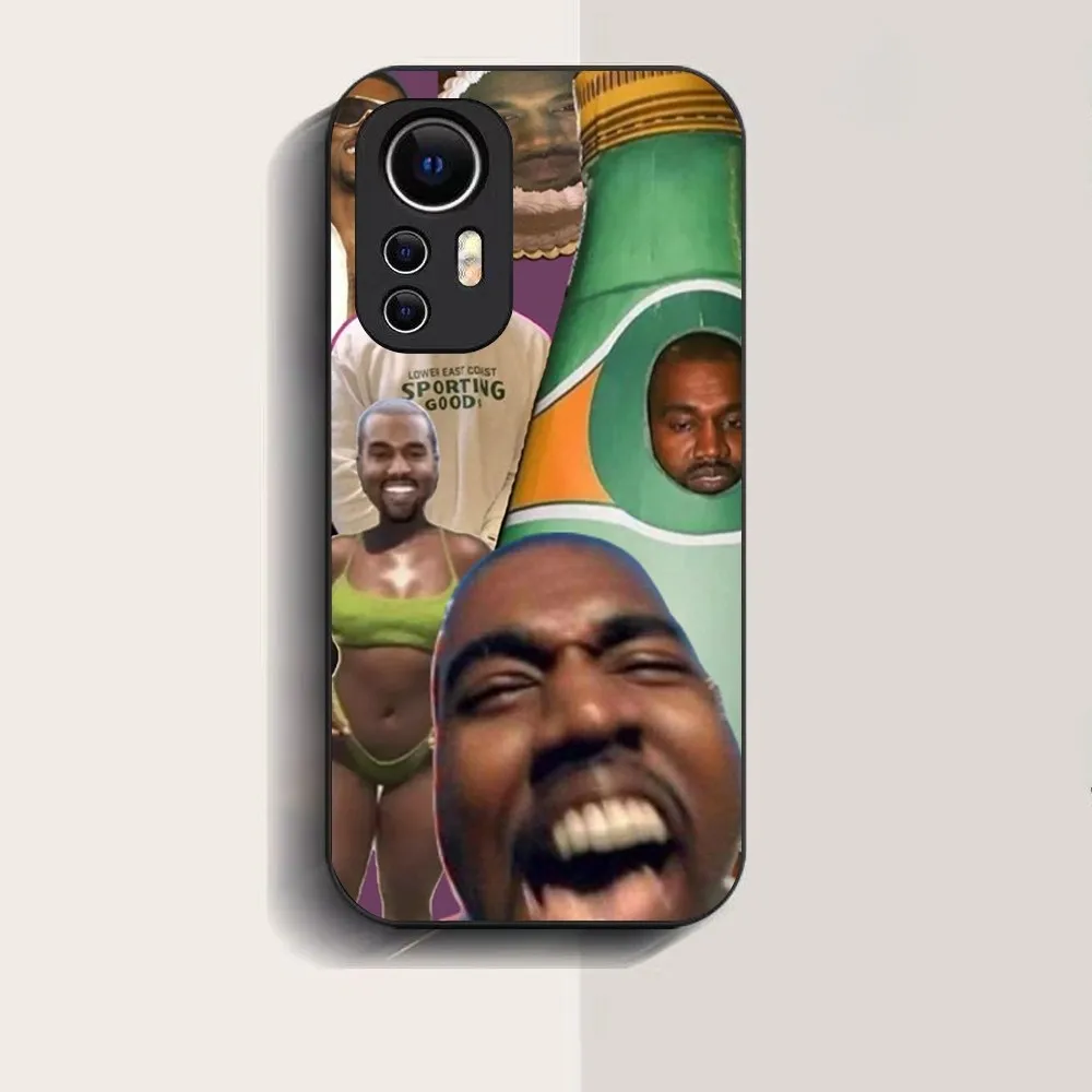 Funny K-Kanye West Yee Phone Case For Xiaomi 11 Redmi Note 11 5G 8T 9A 9 10T Note8Pro Note9 12SUltra Black Case