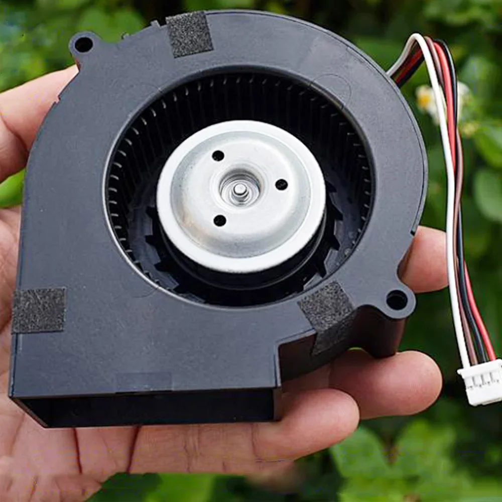 Worm Gear Brushless Fan Cooling Fan DC 12V 0.29A 2480RPM Double Ball Bearing Large Air Volume Cooler Grill Blower Air Extractor