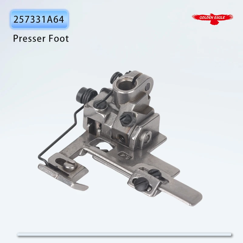17-7500-1 قطعة قدم الضغط في ماكينة الخياطة يناسب كانساي SPECIAL WX8800 3-إبرة 1/4 بوصة ماكينة خياطة غرز صناعية مسافة إبرة 6.4 مللي متر
