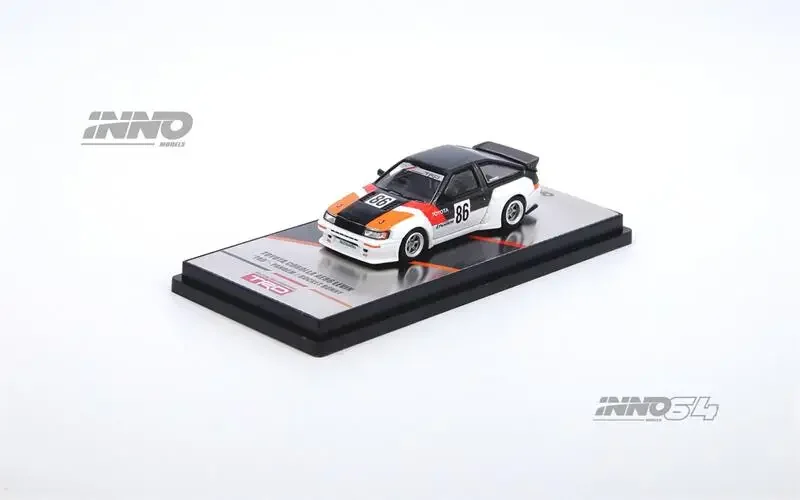 INNO 1:64 AE86 Levin INAZUMA WORX PANDEM ROCKET BUNNY Diecast Model Car