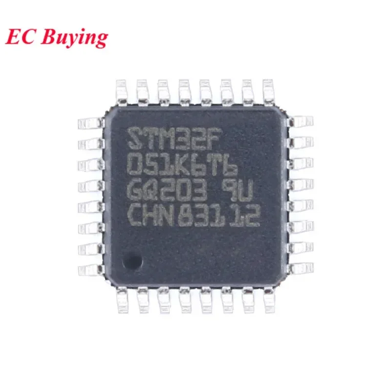 STM32F051K6T6 LQFP-32 STM32F051 STM32 F051K6T6 F051K6 ARM Cortex-M0 32-bit Microcontroller MCU IC Controller Chip New Original
