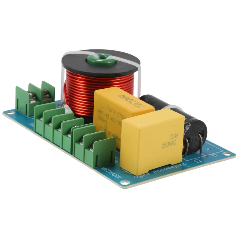 200W 3 Way High Speaker Frequency Divider, Audio Splitter Filter Circuit Board For Home Theater DIY Speaker Crossover-[Y03A]