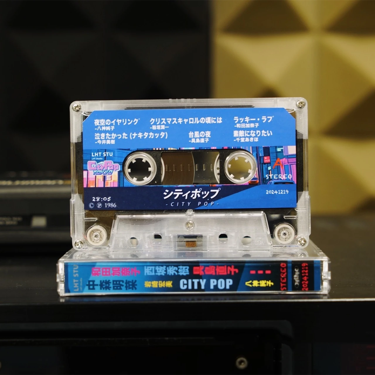 Vaporwave City Pop Hiromi Iwasaki Hideki Saijo شريط الموسيقى أعظم الزيارات ألبوم كاسيت كوسبلاي ووكمان مسجل صندوق المسارات الصوتية #3