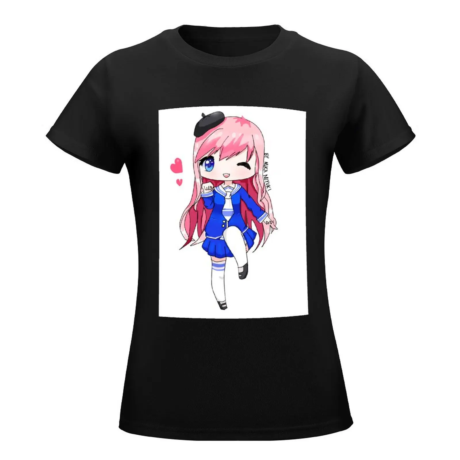 LDShadowLady 3 T-Shirt Blouse Female clothing kawaii clothes cat shirts for Women