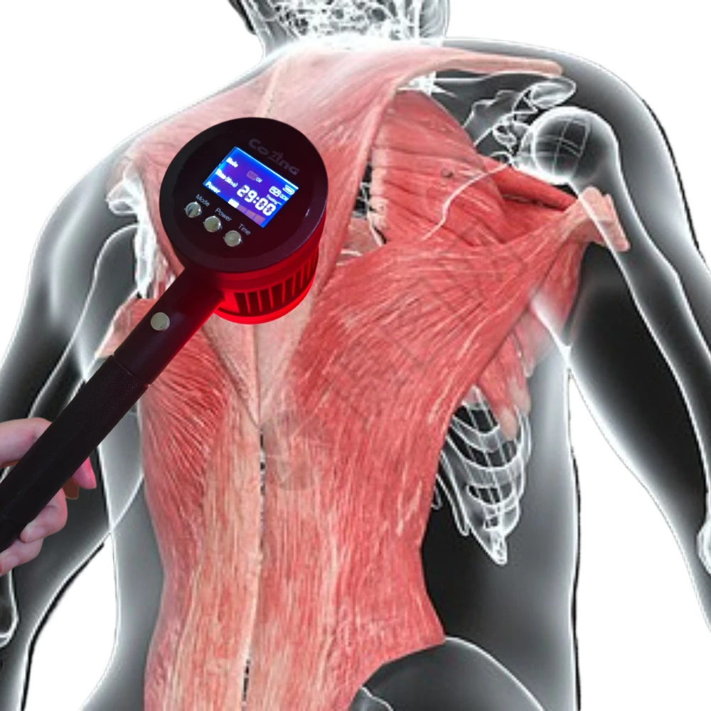 

5 Вт высокая мощность для домашнего использования, обезболивающее устройство для человека и домашних животных, холодный лазер 650 нм * 19 + 808 нм * 6 длины волны, лазерная терапия