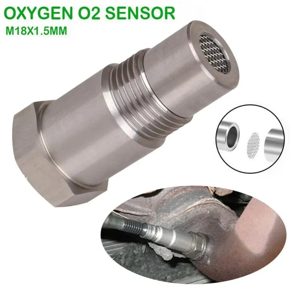 

Adaptadores de Sensor de Oxígeno de Alto Rendimiento para Todoterreno M18X1.5, Solución para Sensor O2 con Error CEL, para Catal