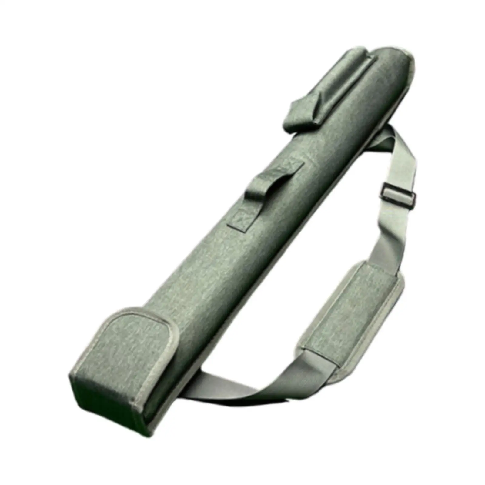 

Pool Cue Case Sponge Padding Waterproof Protector Portable Cover Storage Bag gray