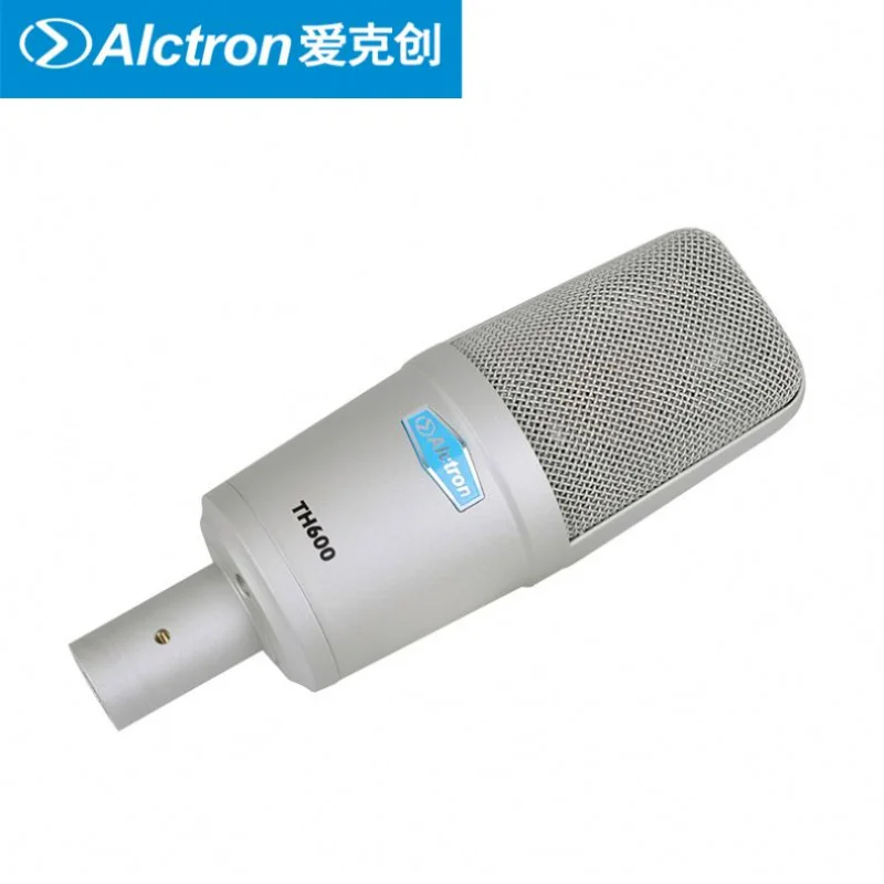 

Студийный конденсаторный микрофон Alctron TH600 с большой диафрагмой для записи для YouTube, Tik Tok, прямой трансляции