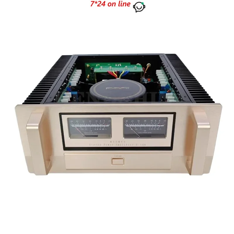 YU-05 MUSMYS 클론 연구 가속 E-406 클래스 AB 320W/4옴 180W/8옴 완전 밸런스 앰프 SNR 120dB 하이파이 앰프