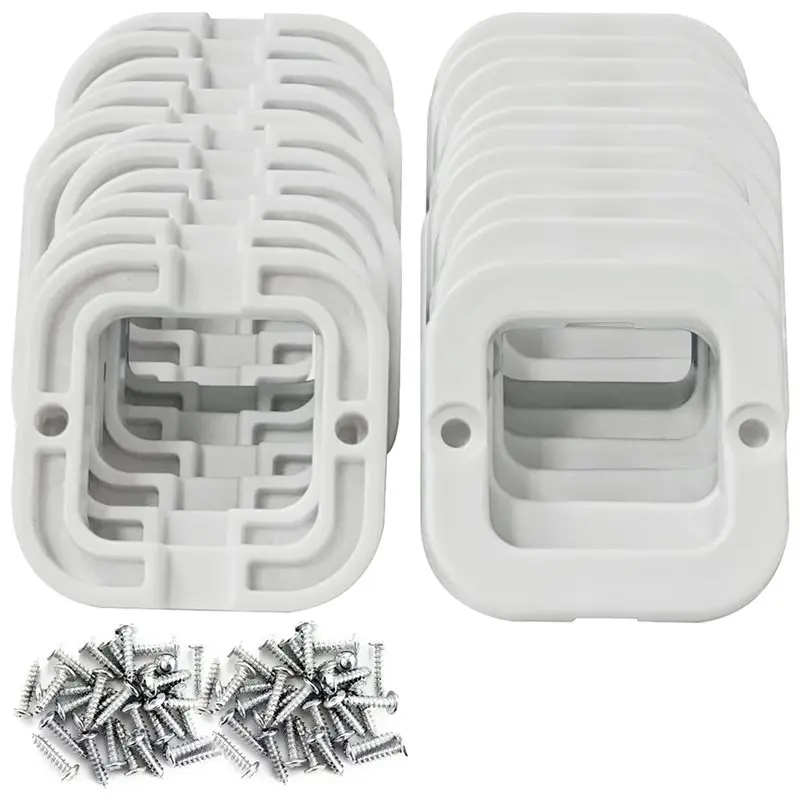 

Комплект крепежных кронштейнов M11K (50 шт.) для уличных светильников Govee H705, H805 — улучшенная конструкция для не профессиональной установки