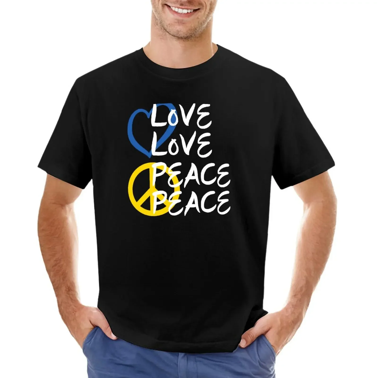 

Love Love Peace Peace [Eurovision] v2 T-Shirt Aesthetic clothing kawaii clothes mens t shirt graphic