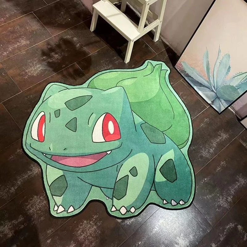 TAKARA TOMY 80 cm Pokemon Pikachu Snorlax Faux Kaschmir Matte Badematte Rutschfeste Cartoon Gengar Kissen Saugfähige Teppiche Wohnzimmer Badezimmer 7