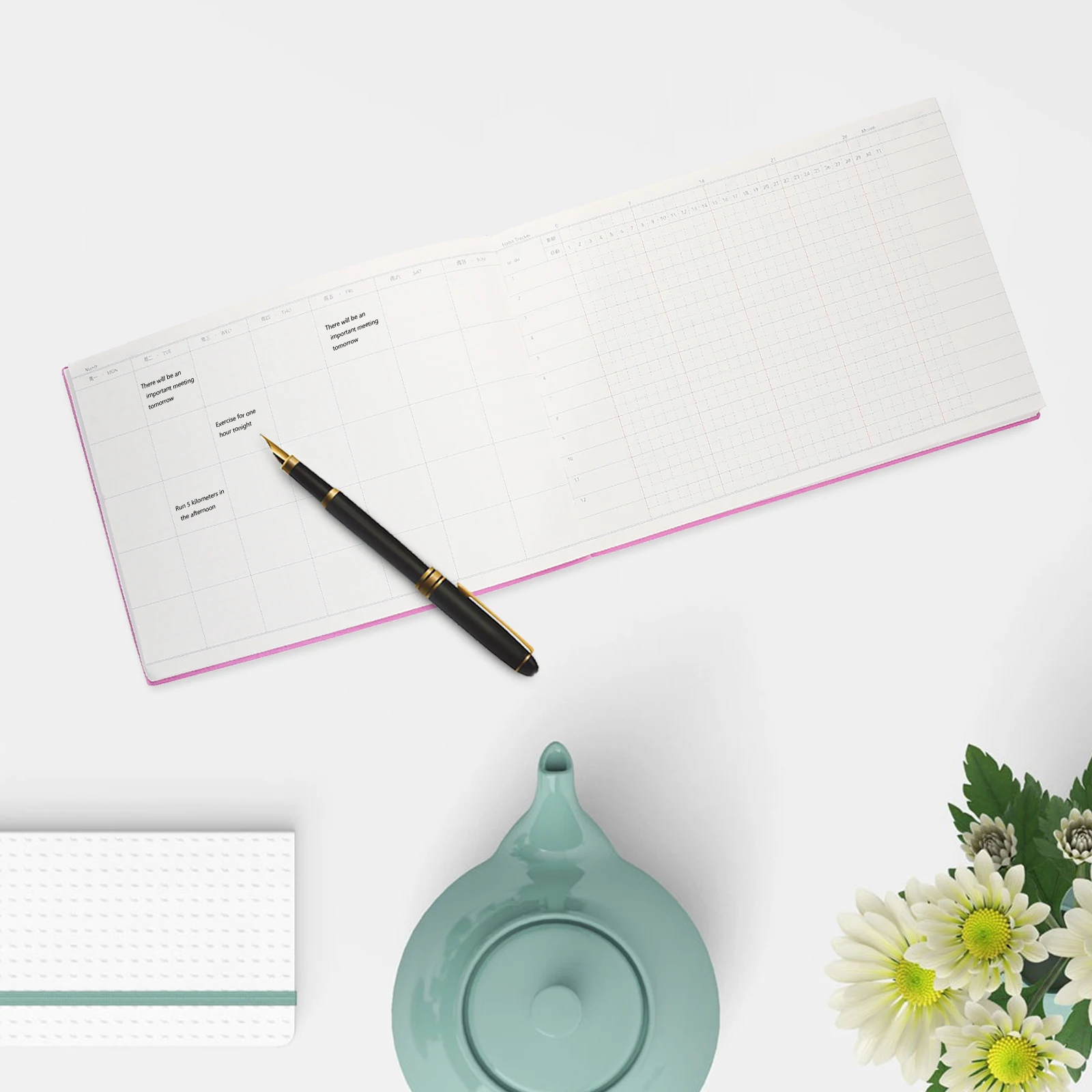 

Time Management Daily Planner Notepad Study Supplies Desk Memo Planning Pads Schedule To Do List Note Paper Material Nonstick