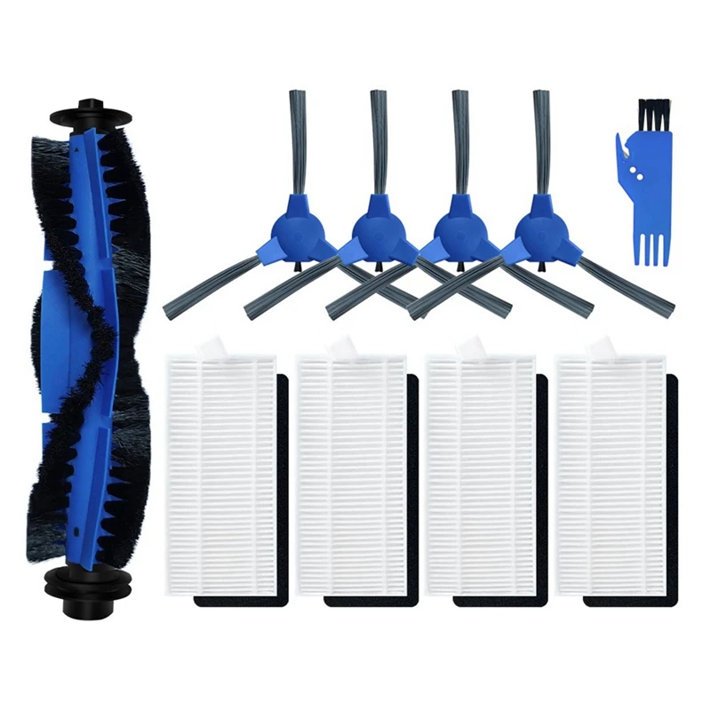 Cecotec Conga 1090 1790 티타늄 울트라 로봇 진공청소기용 메인 사이드 브러시 헤파 필터 예비 부품