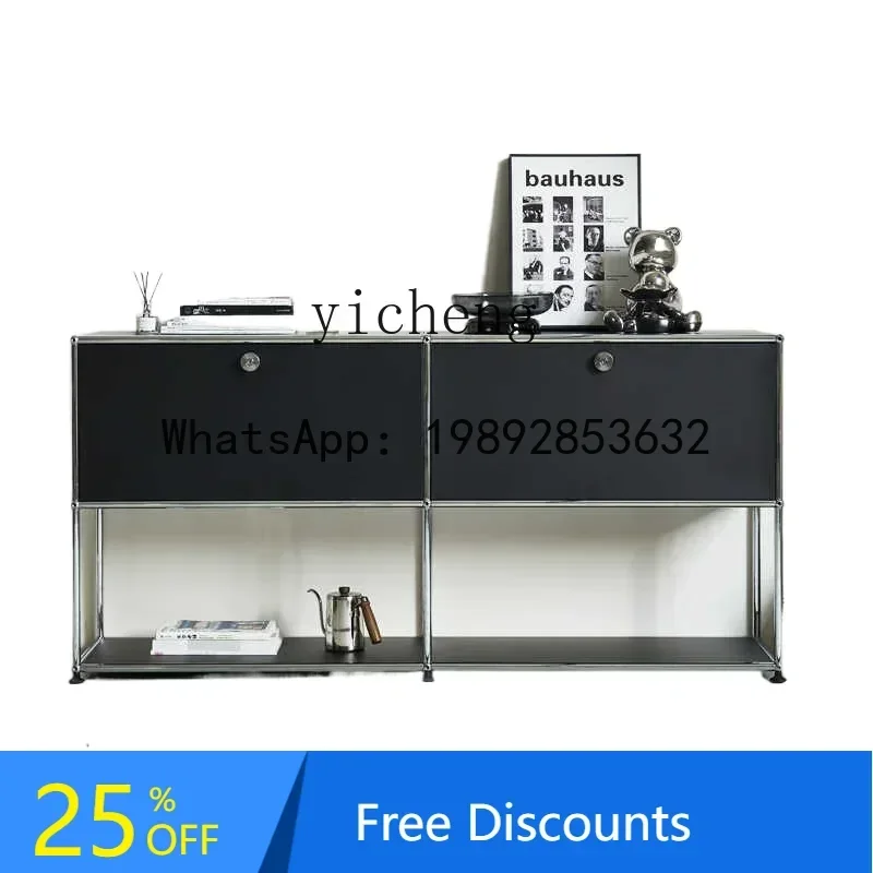 

AA TV cabinet Internet celebrity decorative cabinet Medieval side Shelf module cabinet