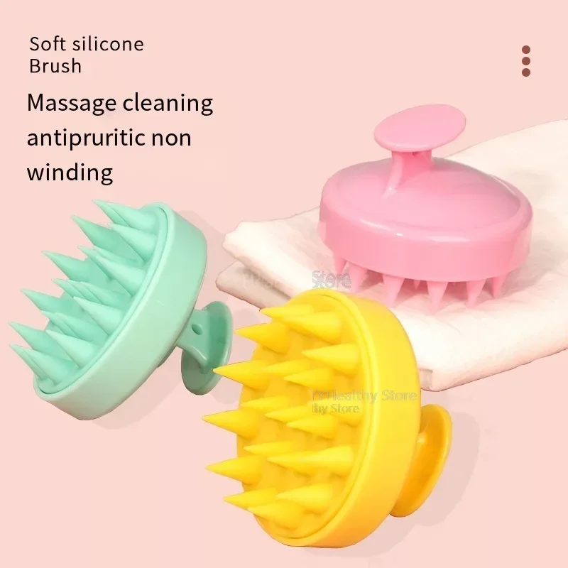 

Shampoo Scalp Cleaning Comb Anti Stress Hair Massager Head Relax Masajeador Manual Hair Shampoo Massage & Relaxation 마사지