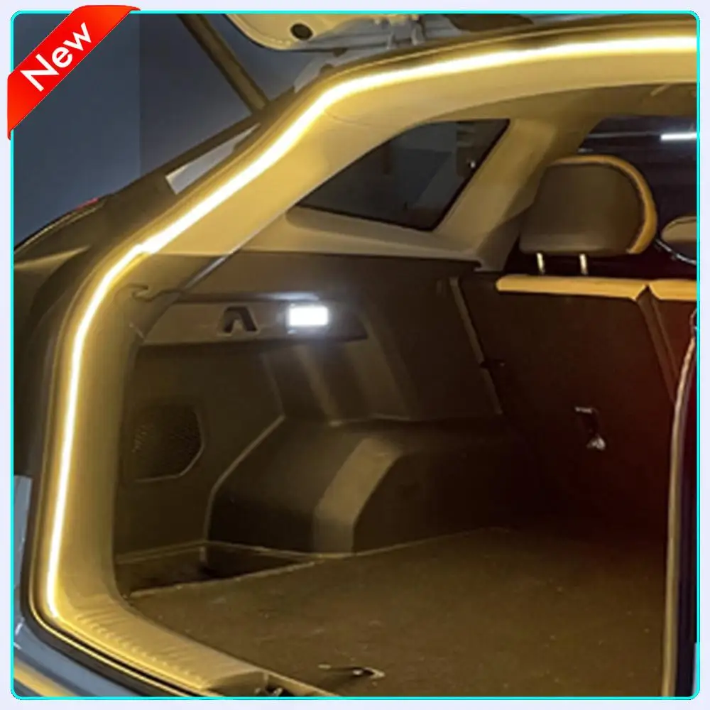 LED Car Trunk Light Strip Multifunction Car Trunk Ambient Lighting Strip Atmosphere Light Strip for Sedan SUV Hatchback Pickup