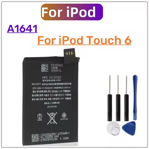 A1641 A1574 New Replacement Battery For Ipod Touch Gen 6th iTouch6 Generation 6 6G + Free Tools
