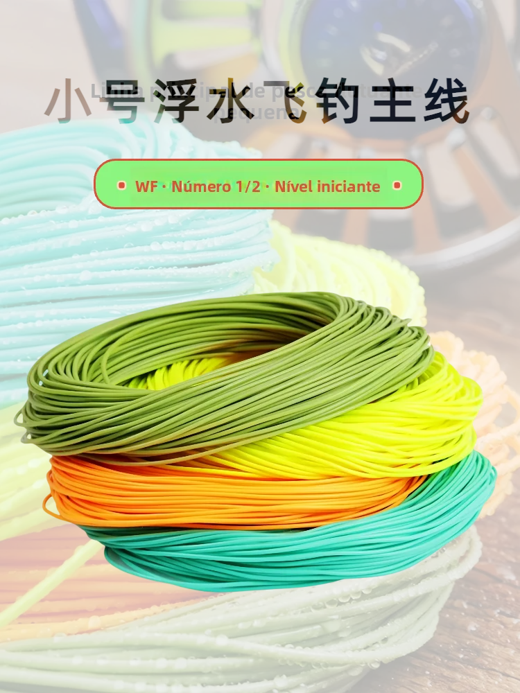 linha-principal-de-pesca-com-mosca-de-tamanho-pequeno-flutuante-wf-weight-forward-numero-12-mack-s-para-truta-para-in