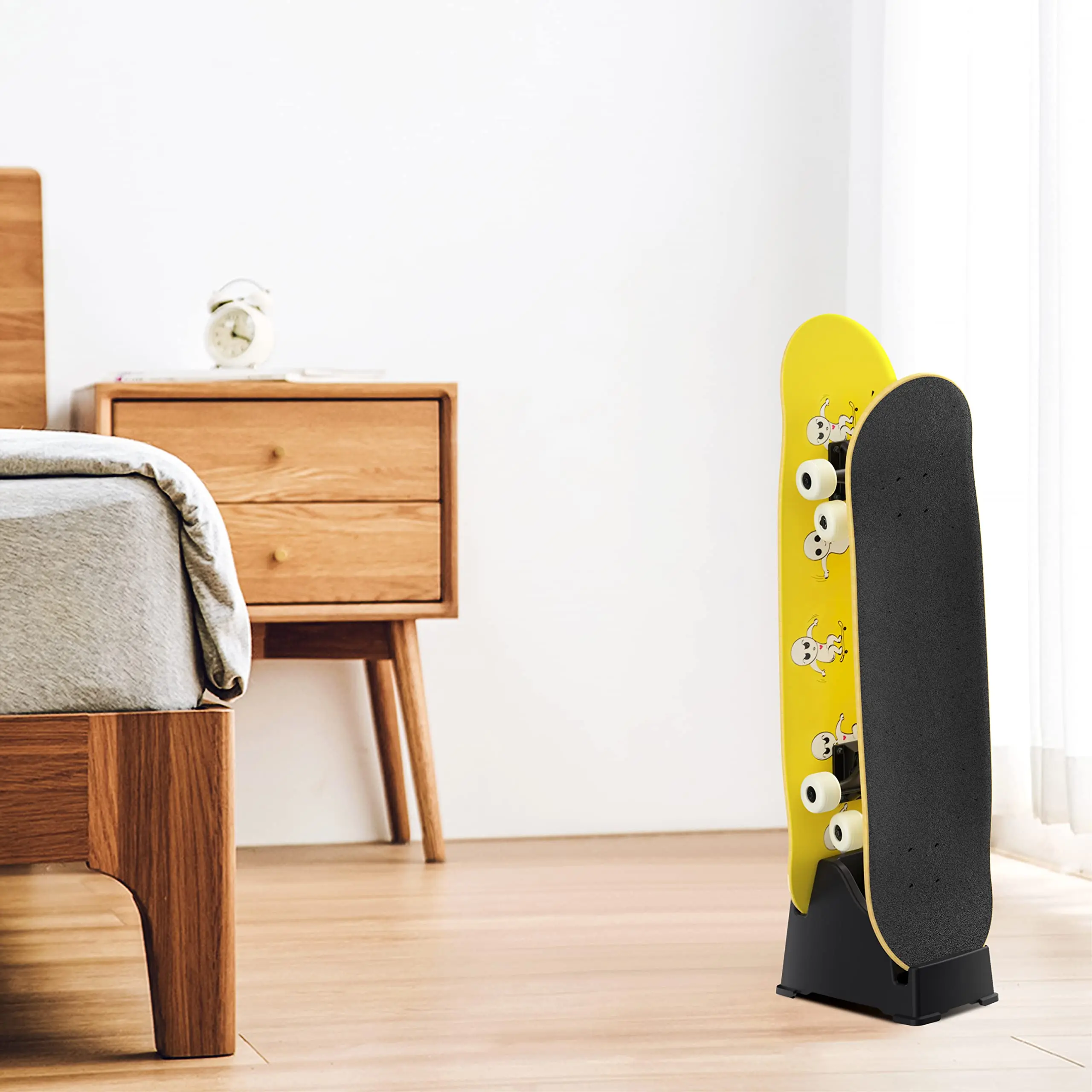 Immagine 5: Supporto per skateboard Hikeen: organizzare e visualizzare fino a 2 skateboard
