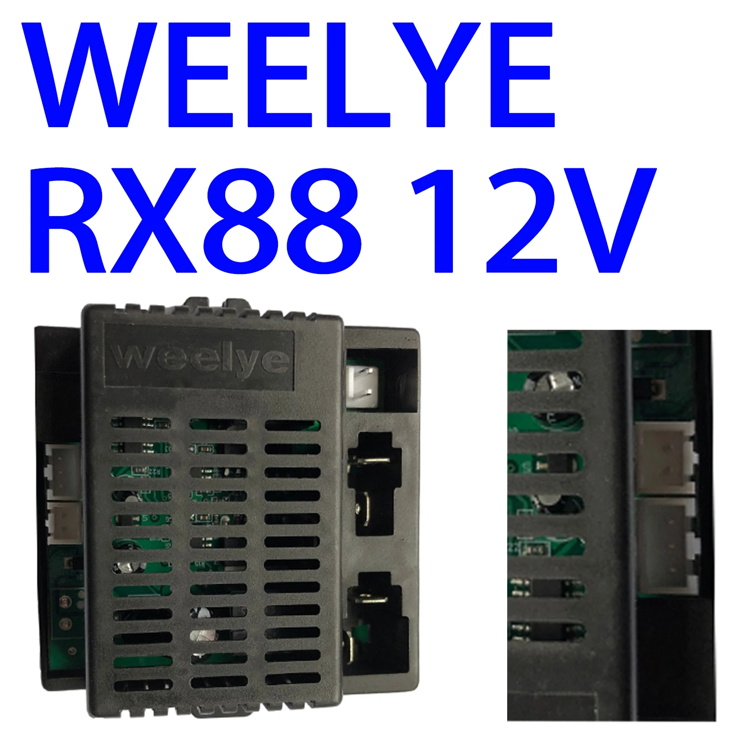 

Weelye RX88 12V FCC children's electric ride on car 2.4G Bluetooth controller motherboard receiver with slow start function part