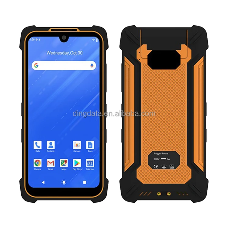Android Rugged Mobile Computer 4G Dual Band WiFi GPS for Field Work