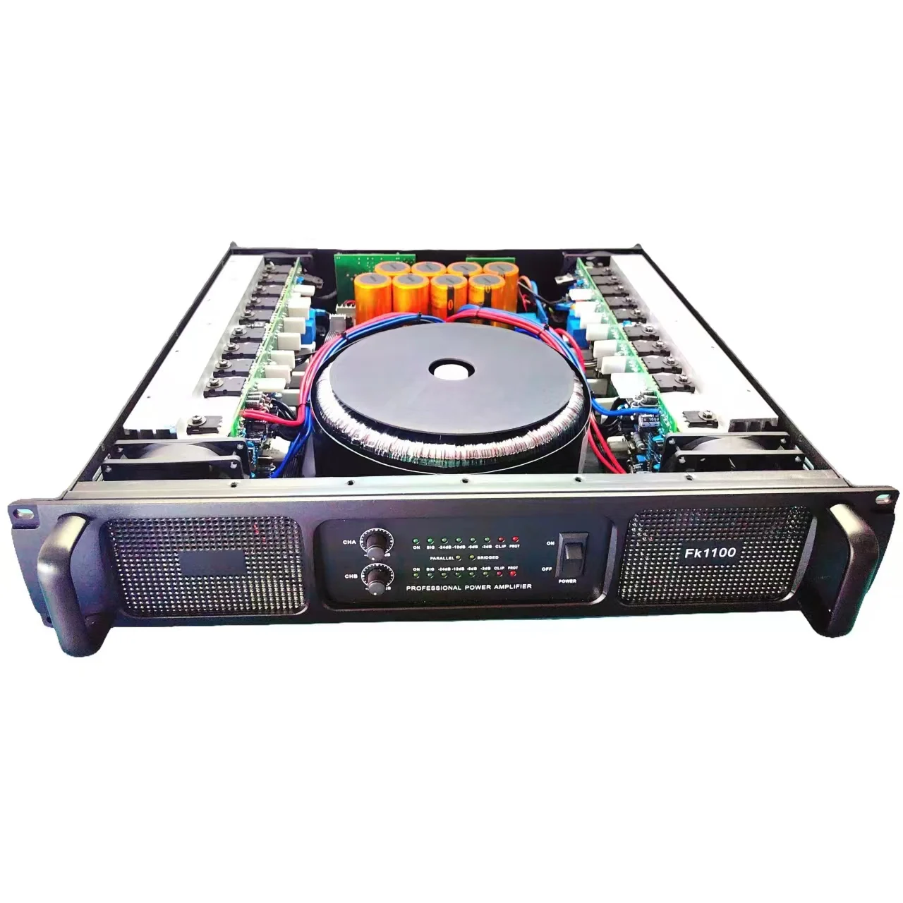 1100W X2 증폭기 1000W 전문 전력 증폭기 모듈 전문 텔레비전, 홈 오디오, 비디오 및 액세서리