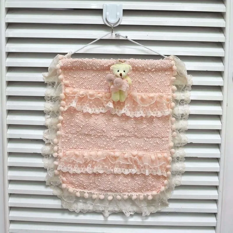 borsa-portaoggetti-multiuso-in-tessuto-rosa-con-orsetto-e-pizzo-a-piu-strati-per-organizzazione-domestica-e-camera-da-letto-fatta-a-mano