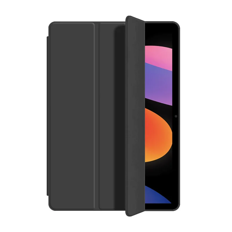 Capa de silicone para Xiaomi Redmi Pad SE, estojo com despertar e dormir automático, suporte de carregamento magnético, 11 in, 2023