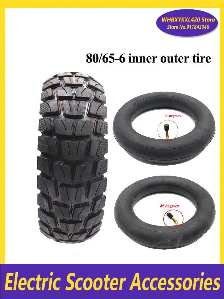 Original 80/65-6 Off-road Außen Reifen Innenrohr für Joyor S5 S8 S10s S serie Elektrische Roller straße Aufblasbare Reifen Zubehör