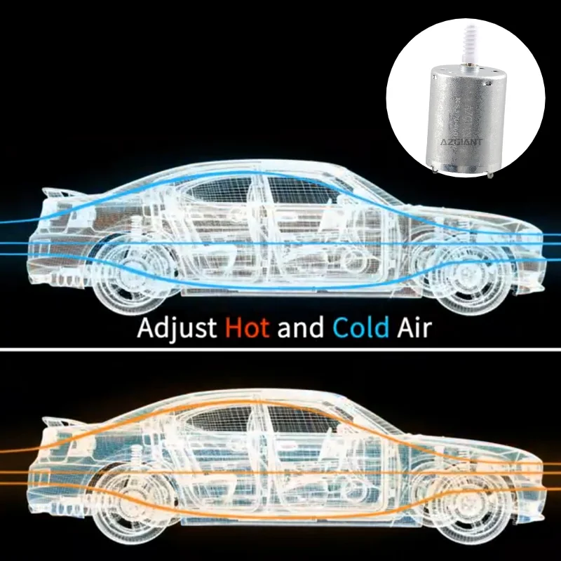 

AZGIANT for Kia Sportage Hyundai Tucson Kona HVAC Floor Mode Door Actuator Motor RC370-FT 12V High Speed Air Conditioning Parts