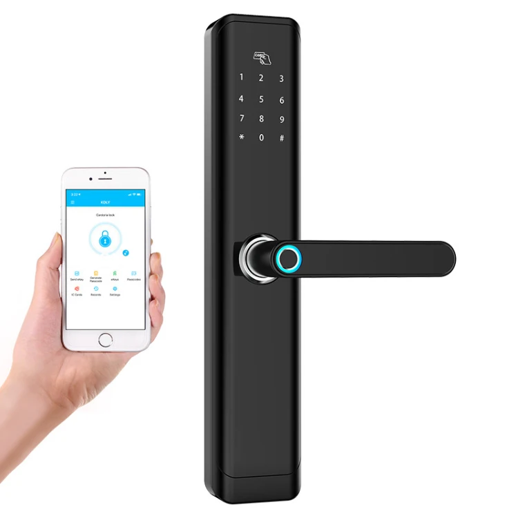 

Modern design 2020 popular tuya smart digital door lock