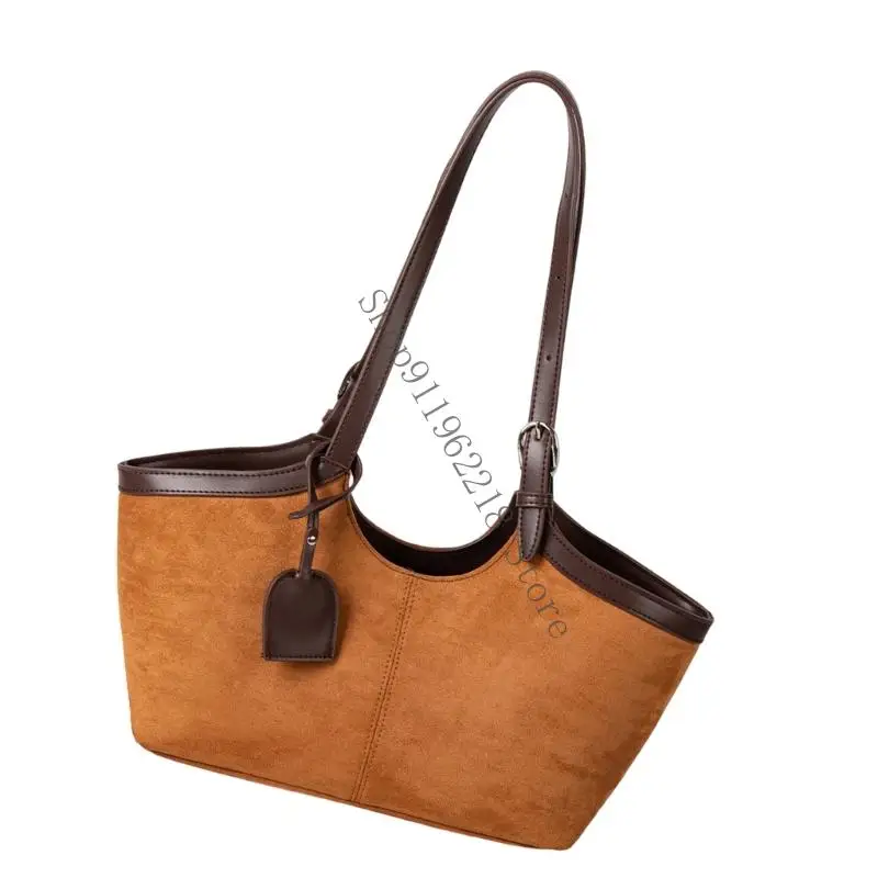 

Elegant Casual Shoulder Purse Textured Handbag Multi Purpose Everyday Bag 066F
