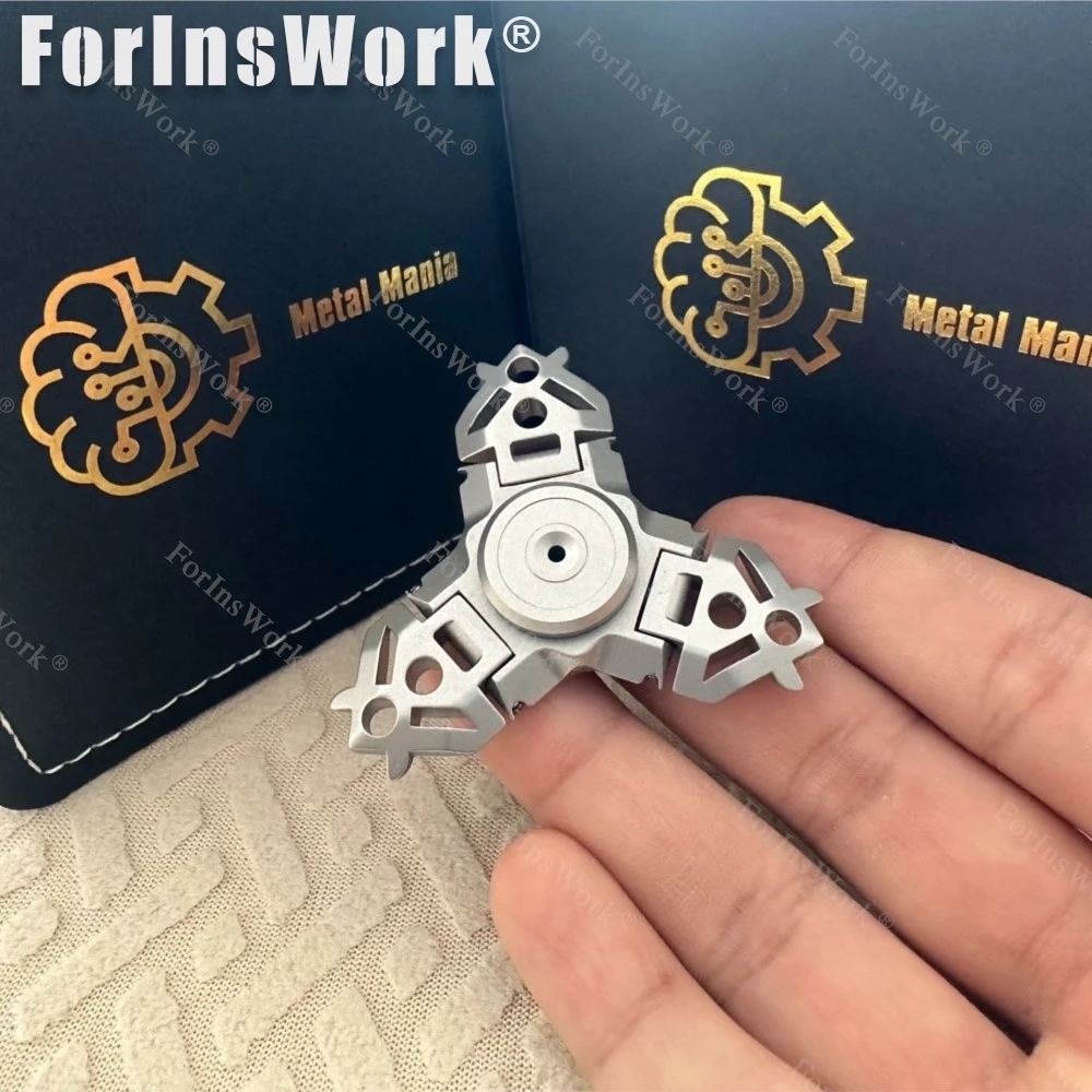Metal Mania Open Armor Replaceable Gyro Autism Toys EDC Gadgets Stress Relief Toys And Gadgets