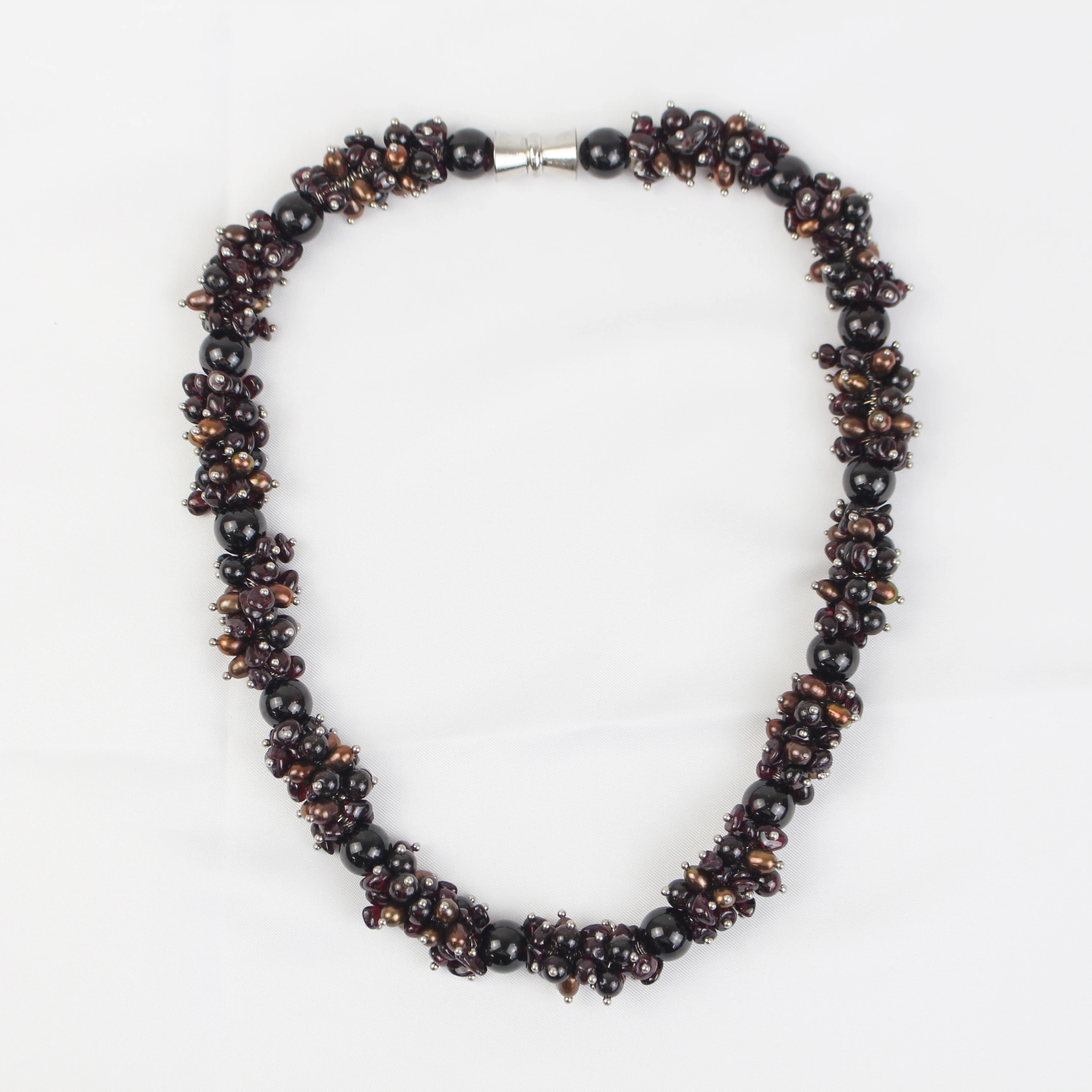 ヴィンテージストーンネックレス,豪華な磁気アトラクション,ファッションウェア