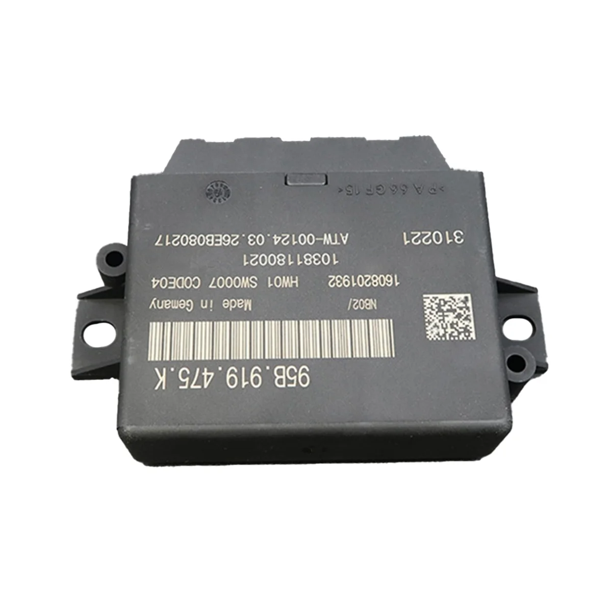 Reversing Radar Control Computer Parking Assist Control Unit 95B919475K ,95B.919.475.K for Porsche 991T 982