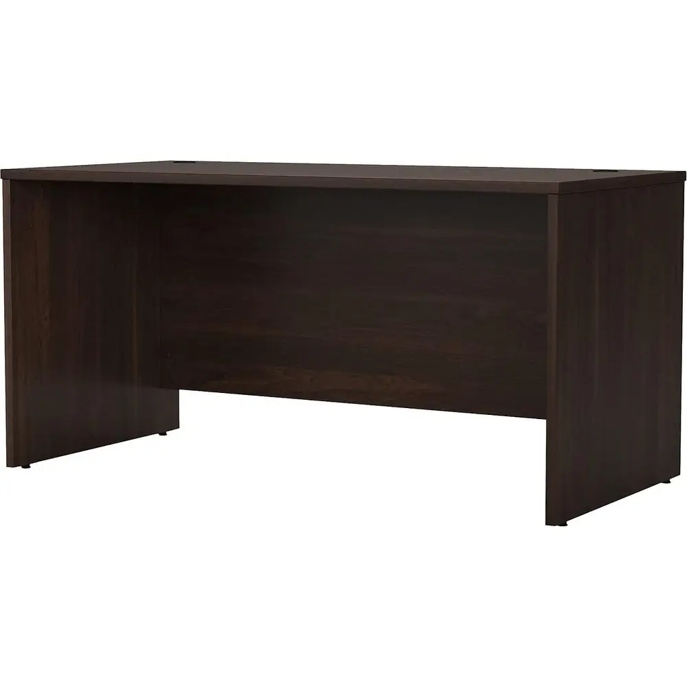 

60W x 30D Office Desk in Black Walnut for Computer, Home, or Professional Workspace