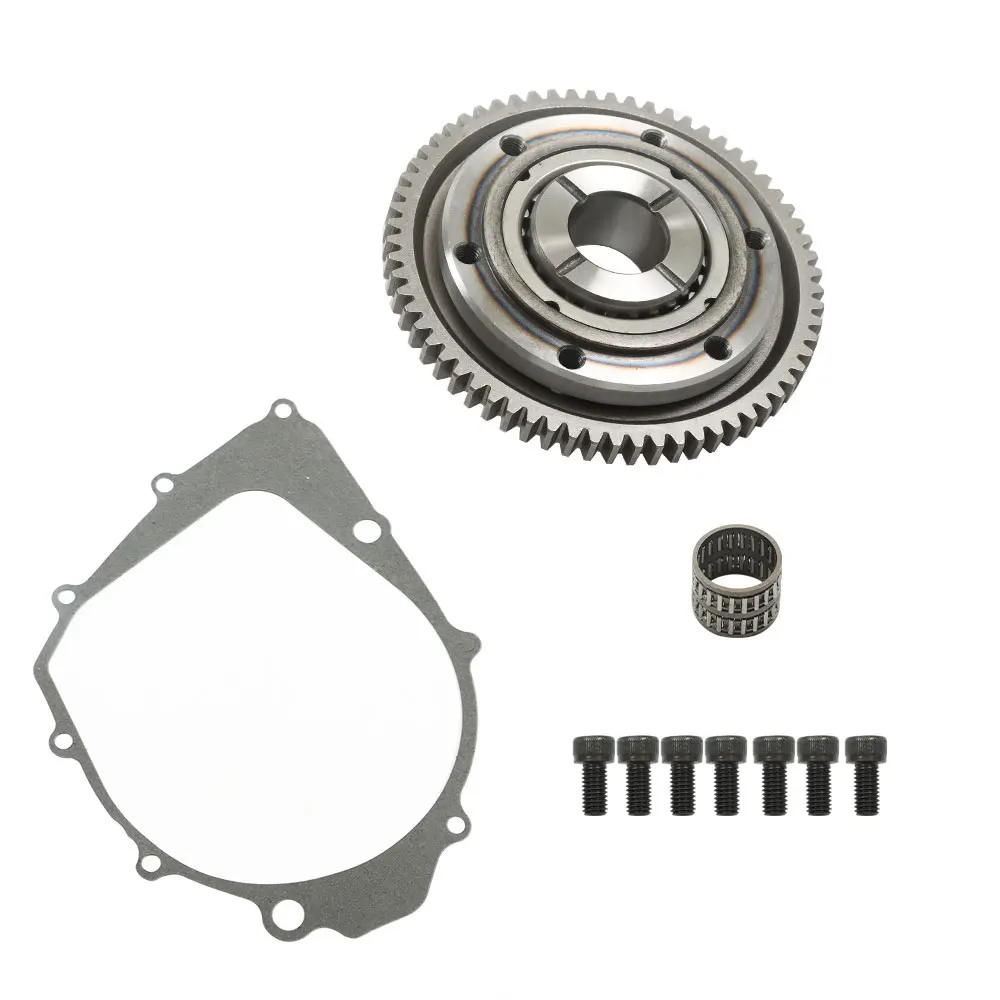 Starter Clutch w/ Gasket Kit For Yamaha Warrior 1988-2004 Raptor 2005-12 YFM 350