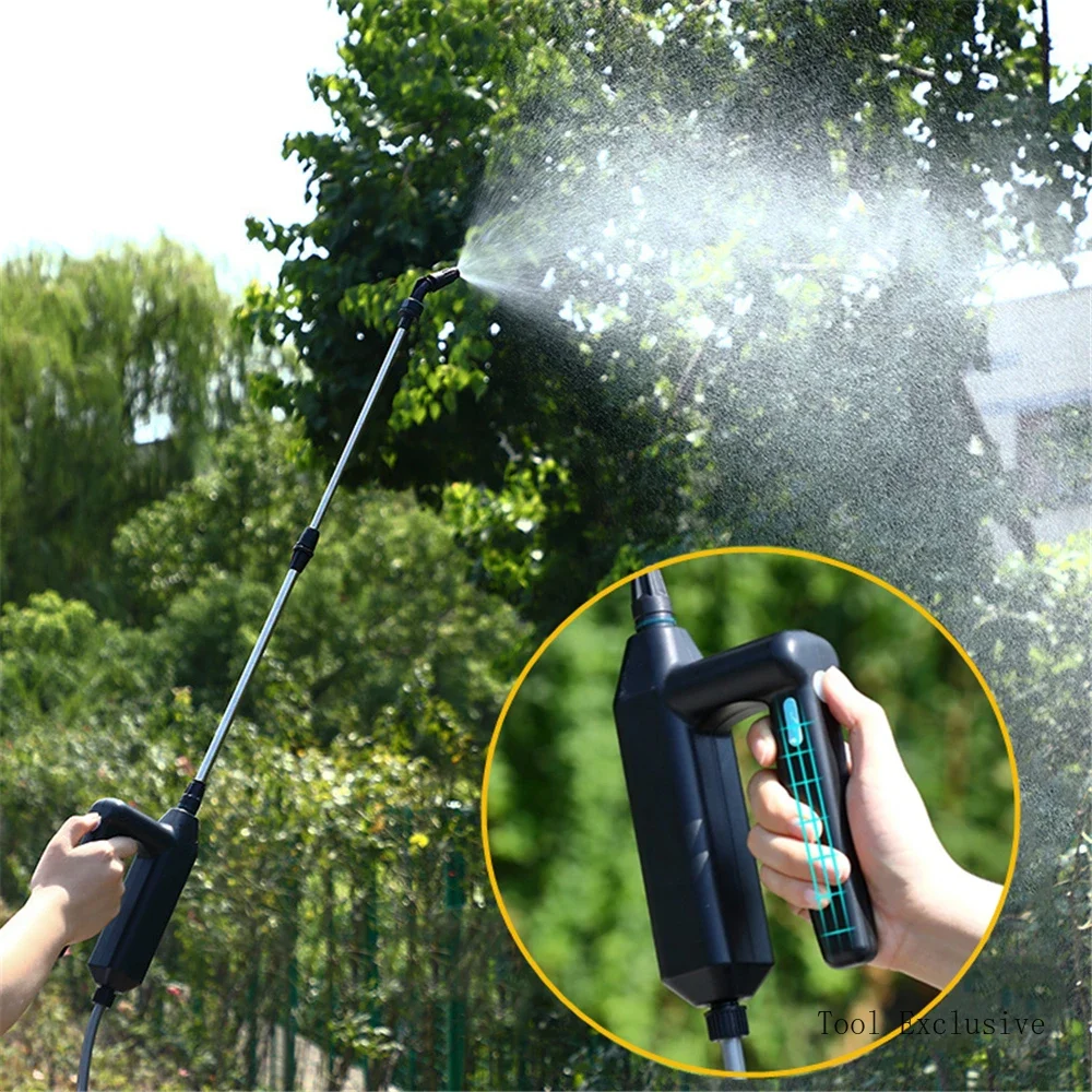 Spruzzatore elettrico per piante da giardino Bacchetta spray per irrigazione Batteria ricaricabile Spruzzatore da giardino Pianta Mister Spruzzatore per erbacce da prato