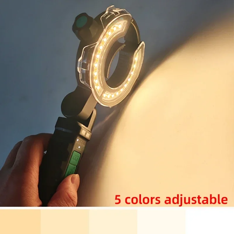 Universal Adjustable Rechargeable Spraying Machine Light Airbrush Fill-in Light with Stand for Sprayer