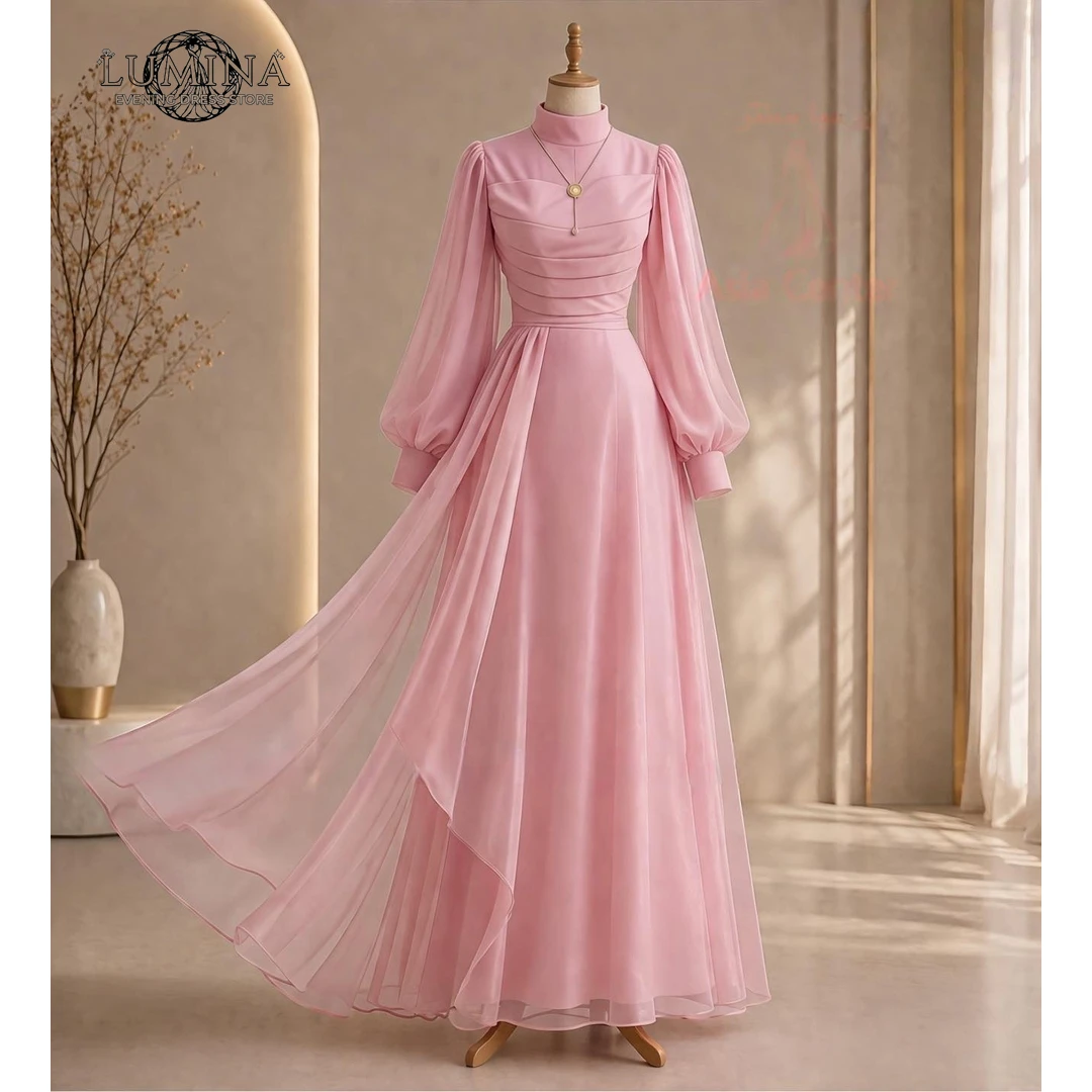 

Lumina Custom Made Chic Wedding Evening Dress 2026 Woman A Word Luxurious Women's Evening Dresses for Woman Party Wedding Tulle