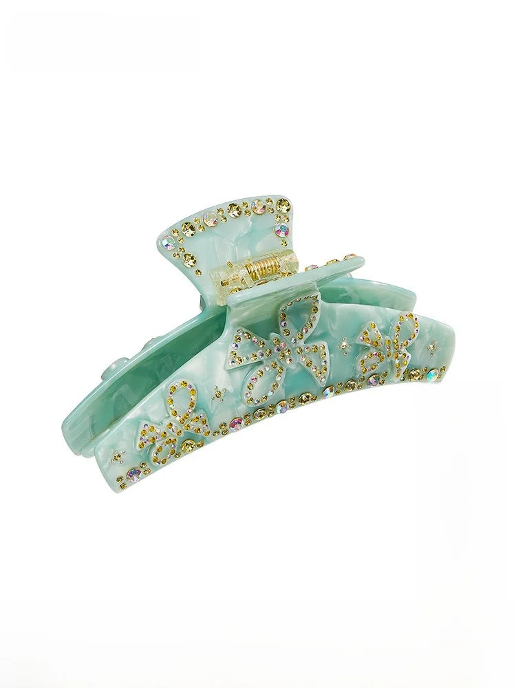 

Заколка для волос Ele с кристаллами, женская заколка-краб, модные аксессуары для волос, оригинальный дизайн от Nana Jacqueline