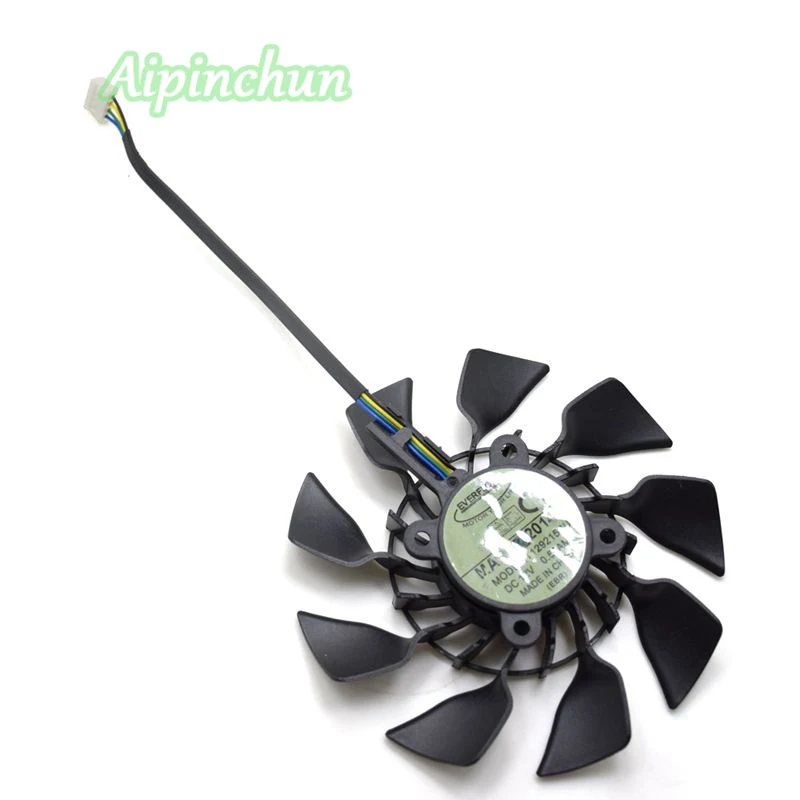 95mm T129215SU Cooler For ASUS GTX 780 970 980 GTX780 Ti R9 280 290 R9 280X 290X Graphics Video Card Fan Cooling