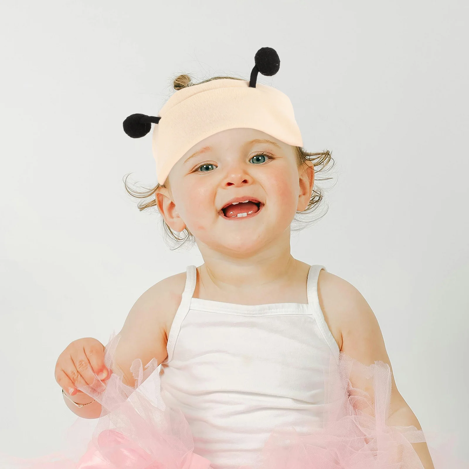 Diademas elásticas suaves para niñas, diseño de antena Adorable, accesorio para recién nacidos, suaves y a la moda