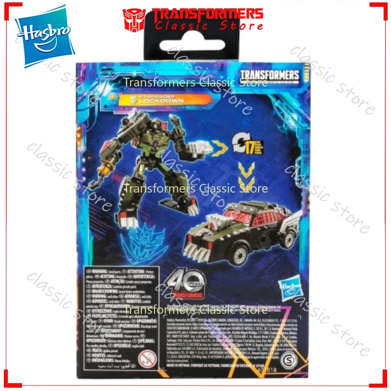 Em estoque clássico transformadores brinquedos legado unido deluxe classe star raider lockeddown cybertron autobots figuras de ação colecionáveis
