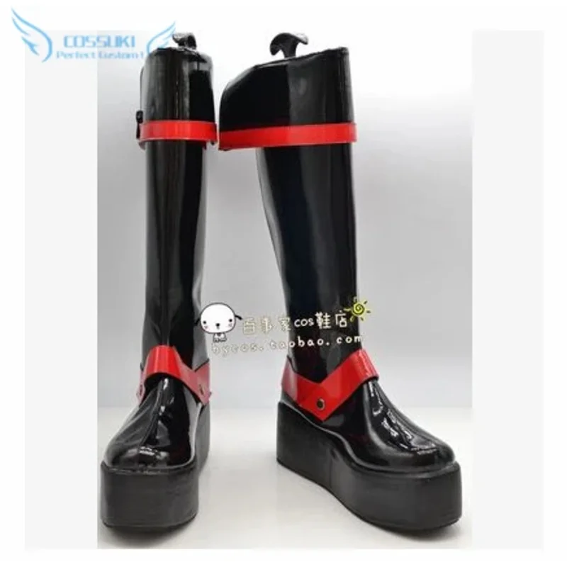 

D.Gray-man Yu Kanda Third Generation Cosplay Shoes Boots Professional Handmade ! Perfect Custom For You !