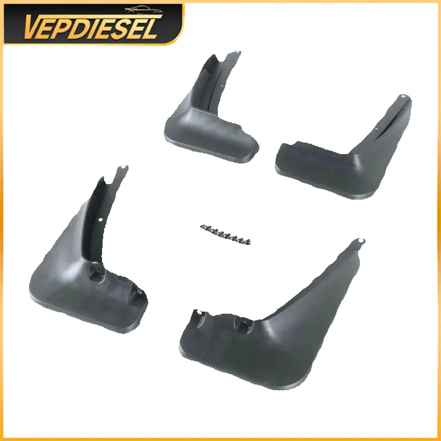 90480324 Комплект брызговиков для Chevrolet Trailblazer 2021 2022 2023 4 шт. ABS 90480324 Комплект брызговиков для Chevrolet Trailblazer 2021 2022 2023 4 шт. ABS